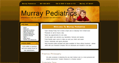 Desktop Screenshot of murraypediatrics.com